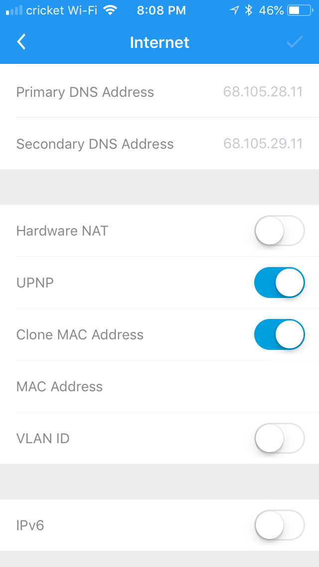 DNS Not Working For Private IPs AmpliFi